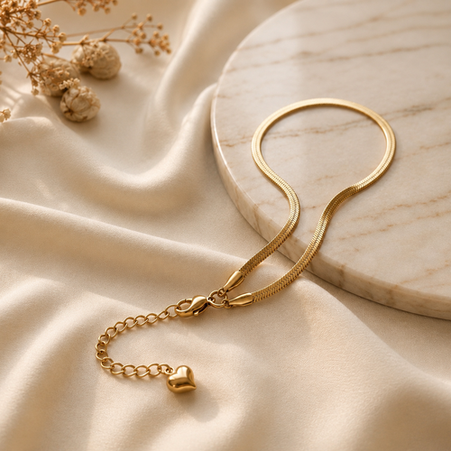 Gold Snake Chain Bracelet